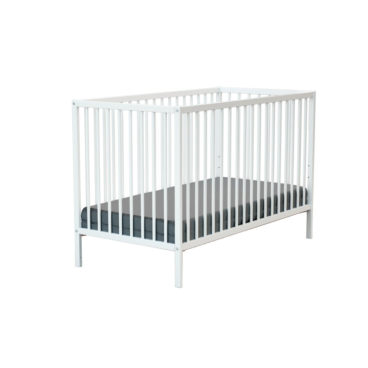 Lit bébé en bois ONE blanc, WEBABY