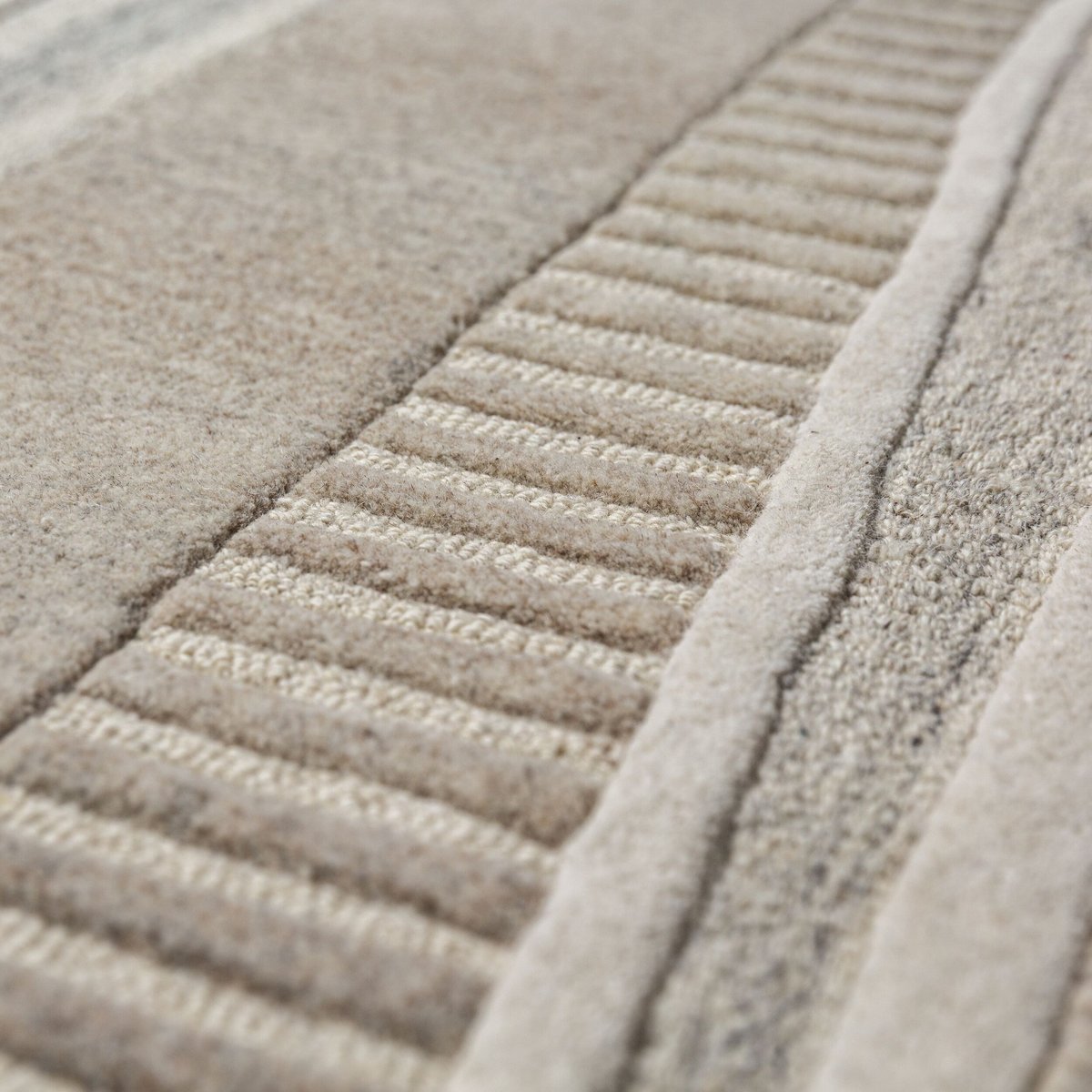 Tapis en laine de couloir LIRA beige, FLAIR RUGS