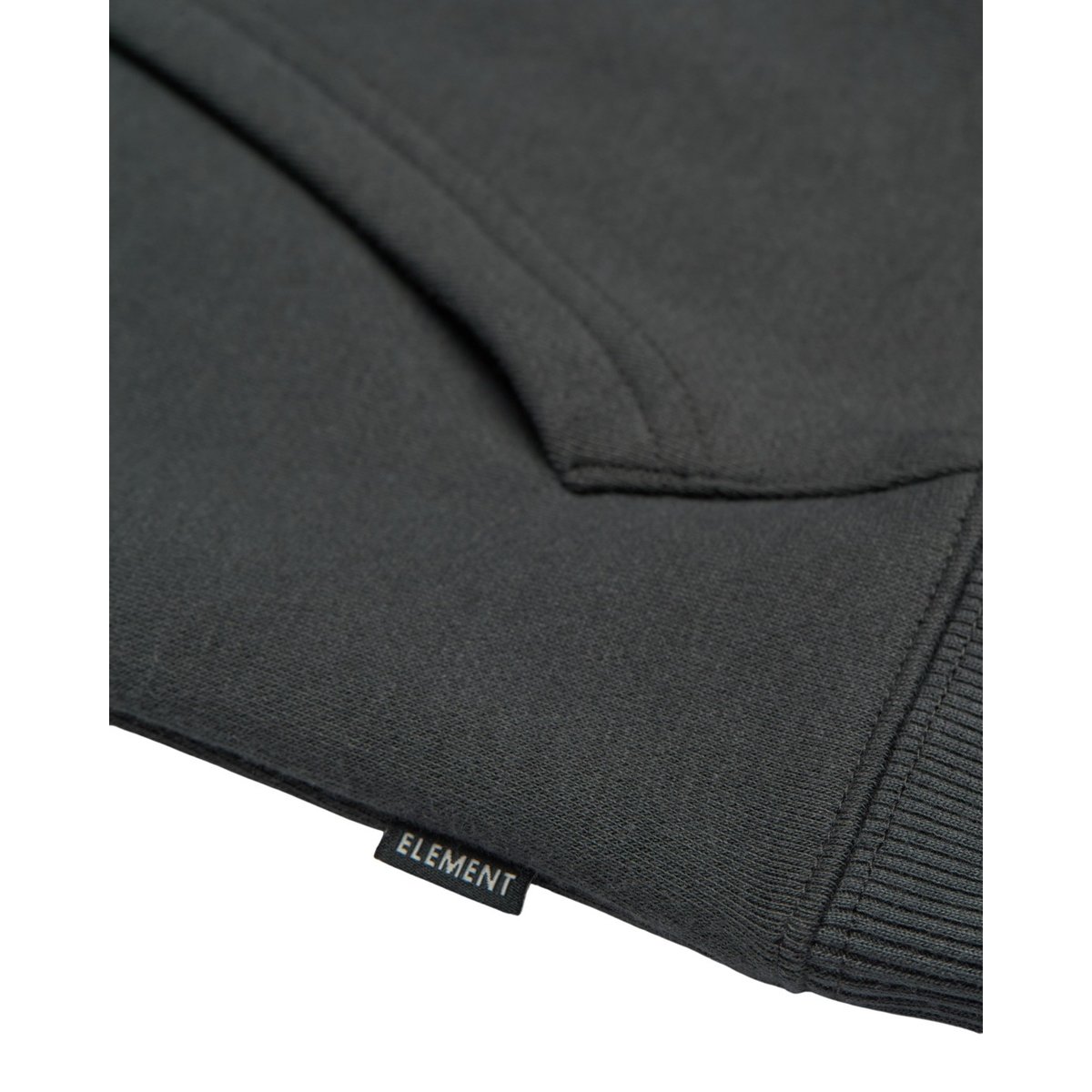 Sweat capuche AMPLI noir off black, ELEMENT