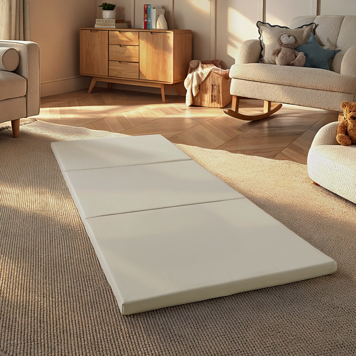 Soft Play Tumble Mat beige, CUDDLECO