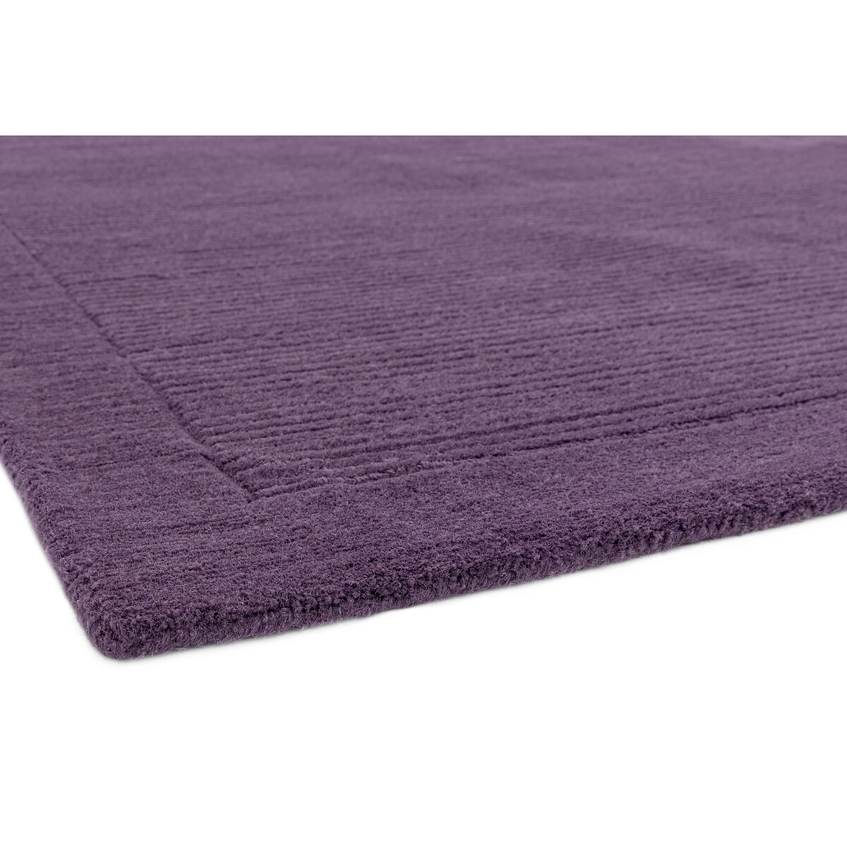 Hand Woven Wool Rug purple, SO'HOME