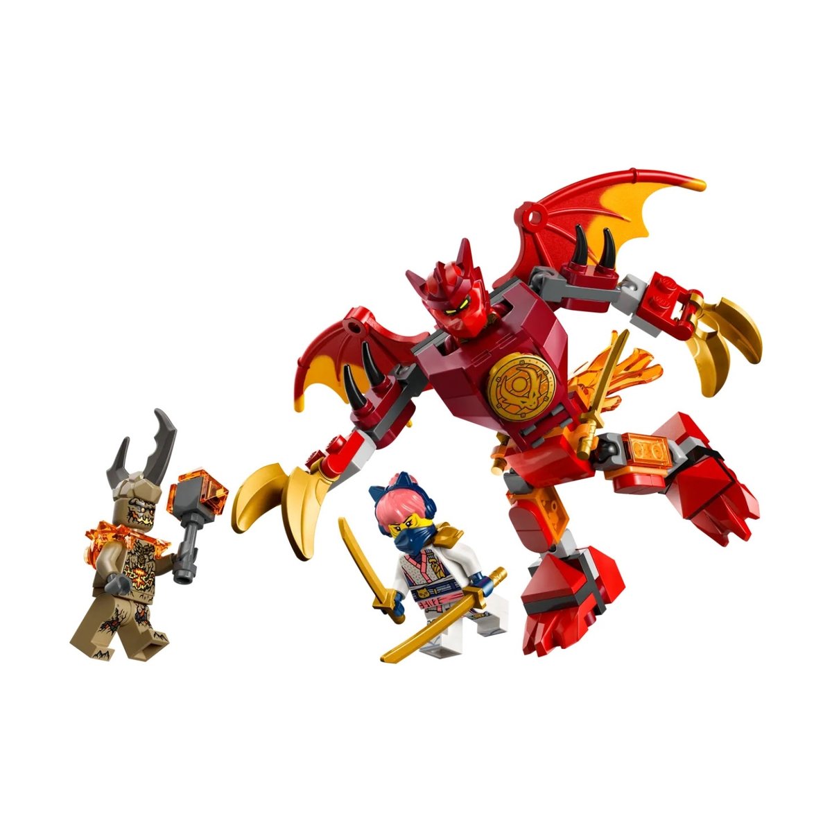Ninjago Pack de combat : le robot dragon de Kai multicolore, LEGO