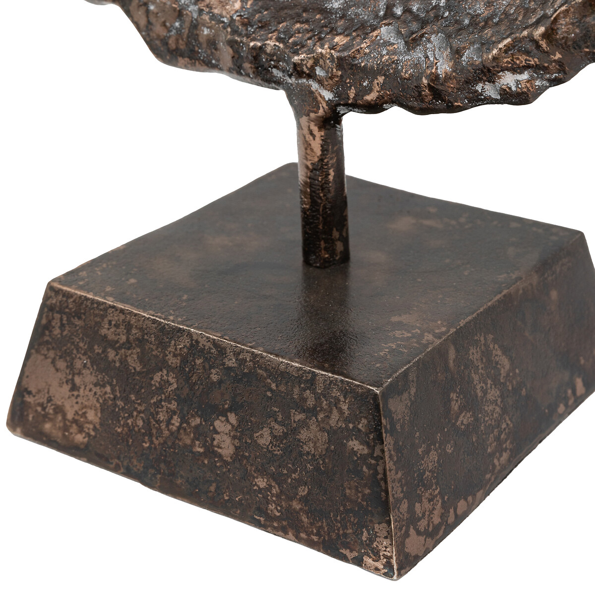 69cm Badsey Circle Sculpture copper-coloured orange, ÉDITÉ