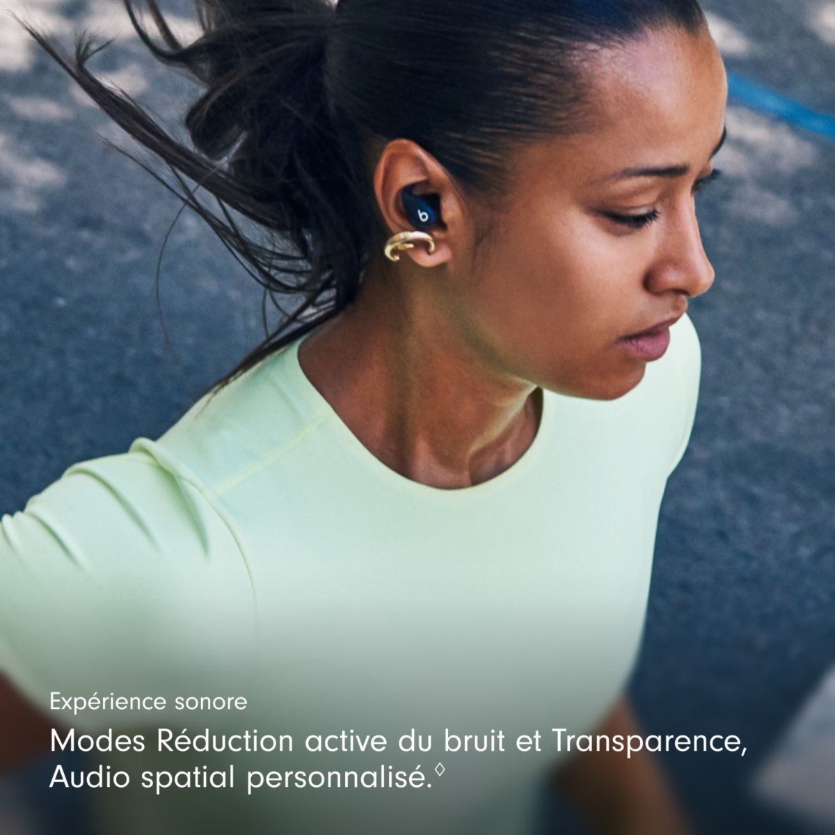 Ecouteurs sport Powerbeats Fit Noir couleur unique, BEATS BY DR,DRE