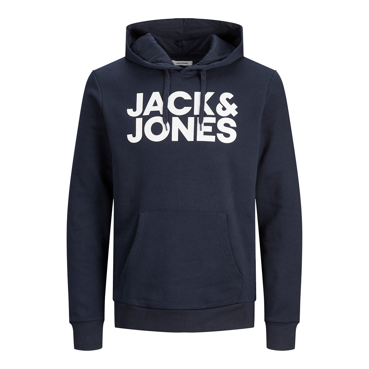 Sweat à capuche Jjecorp Logo bleu marine, JACK & JONES