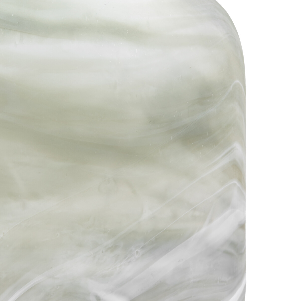 Caldeira Wide Handblown Glass Vase green, ÉDITÉ