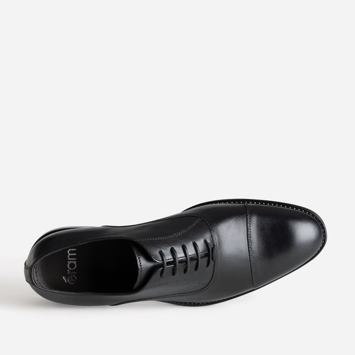 Derby en cuir FLORIAN noir, ERAM
