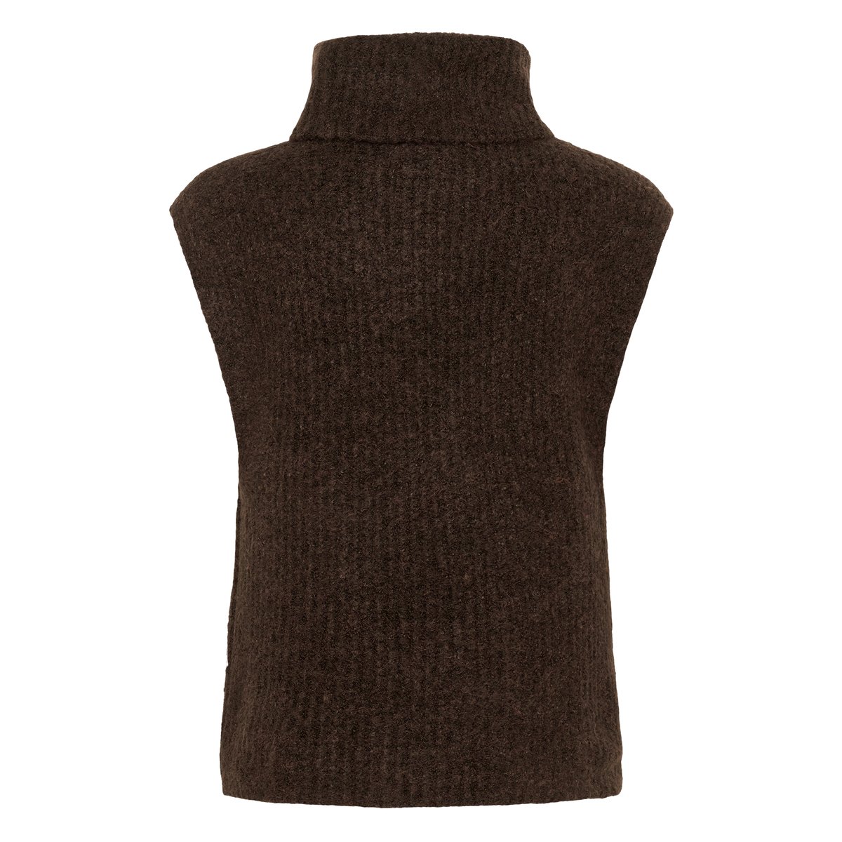 Pullover tricoté marron coffee bean melange, CULTURE