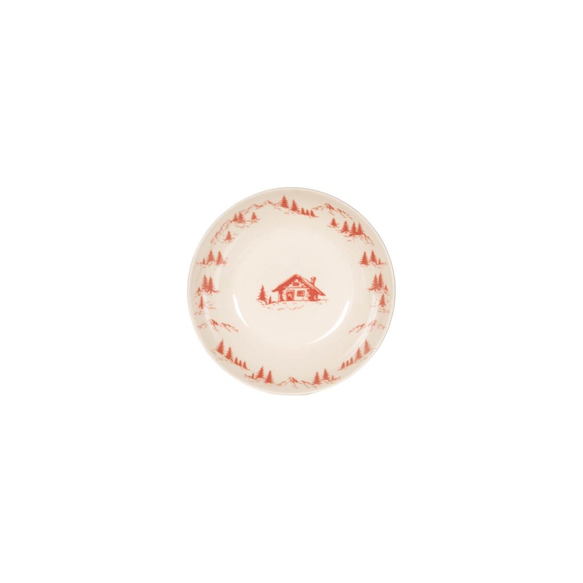 Coupelle Alpages 17cm (lot de 3) rouge, TABLE PASSION