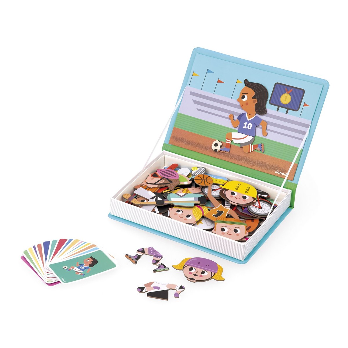 Magneti'book - Sports bleu, JANOD