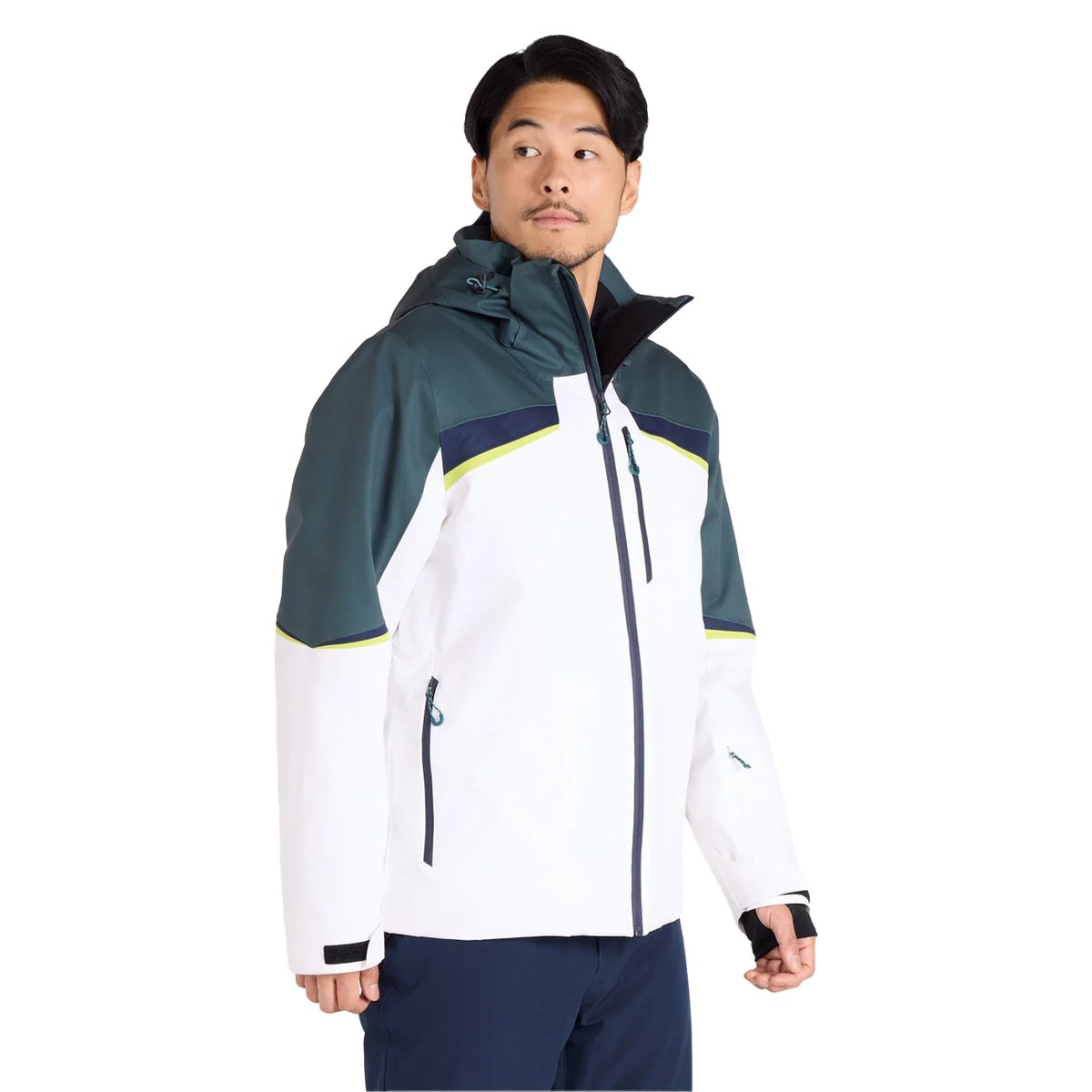 Blouson de ski LEO EXTREME bleu sarcelle foncé, MOUNTAIN WAREHOUSE
