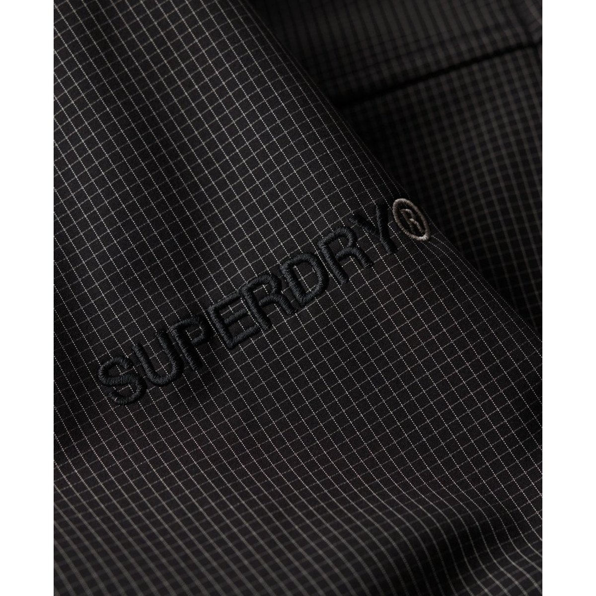 Veste à capuche Ripstop Trekker noir, SUPERDRY