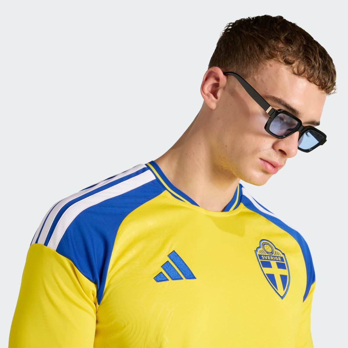 Maillot Domicile Suède 26 Maillot Domicile Suède 26 yellow, adidas Performance