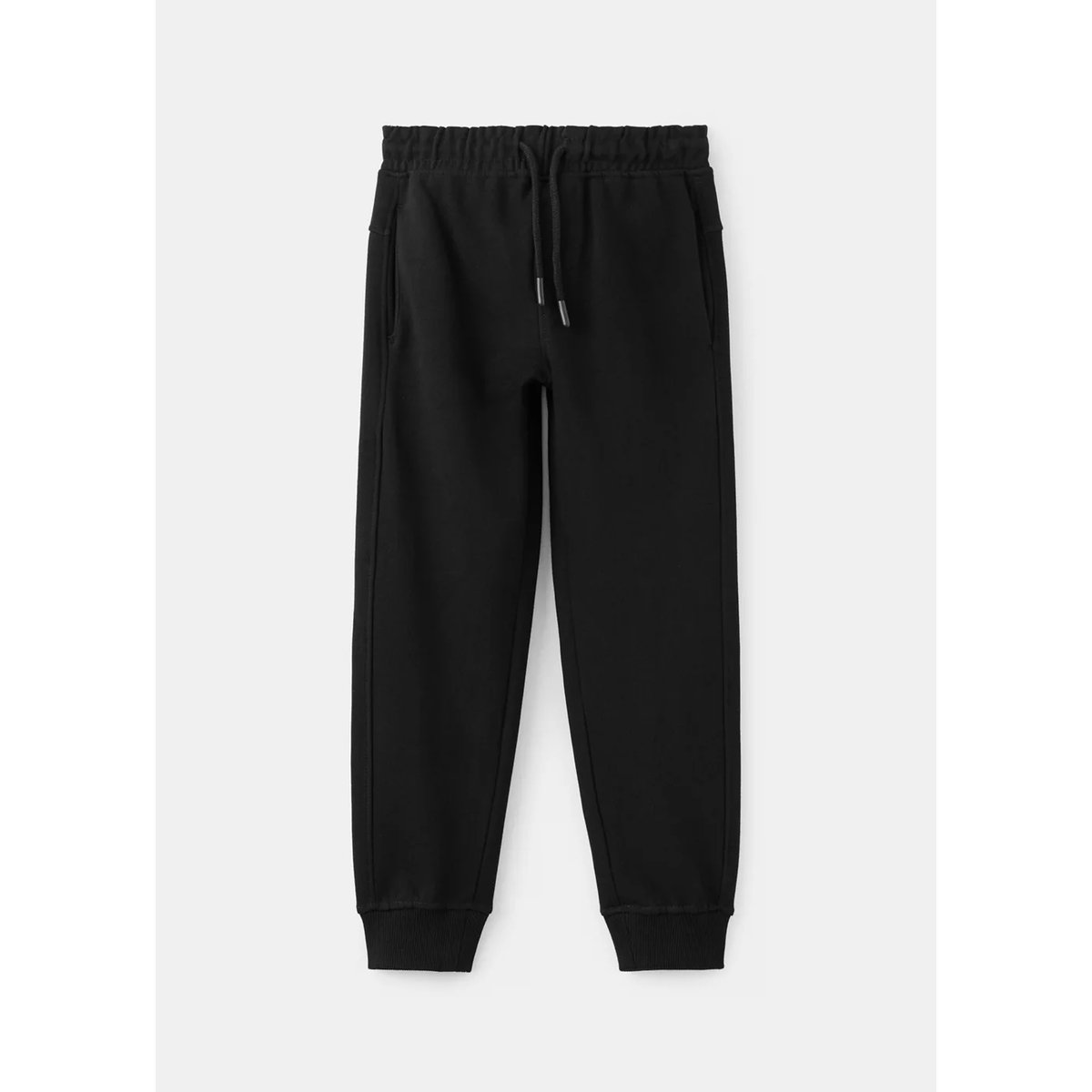 Pantalon de jogging cordon noir, MANGO KIDS