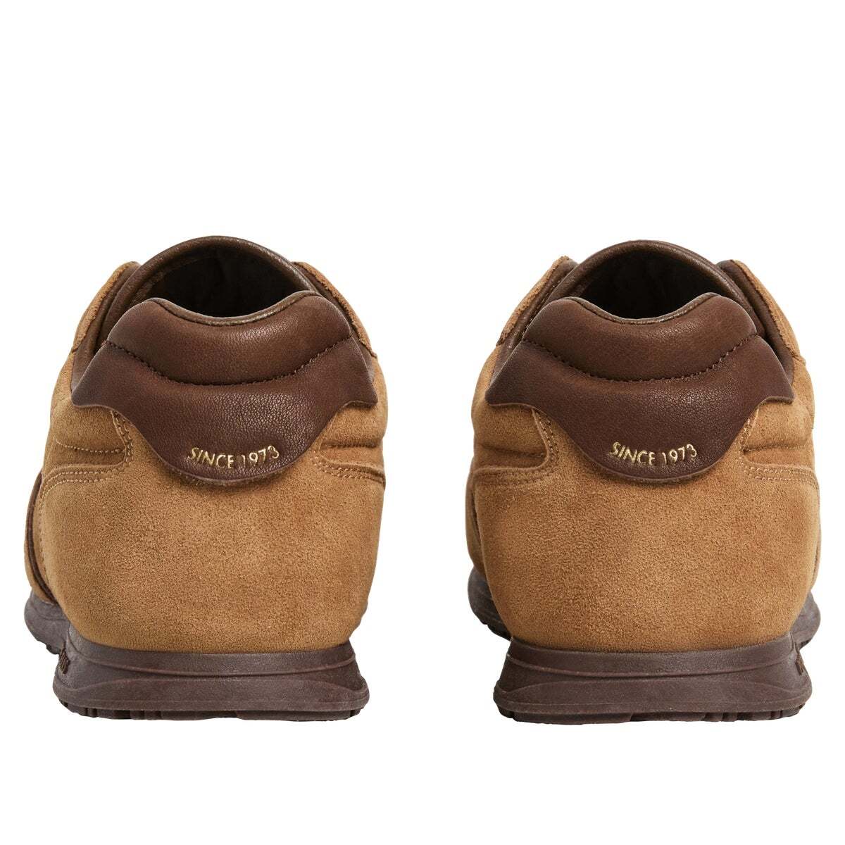 Daze - Sneakers Rétro En Daim écorce brun, PEPE JEANS