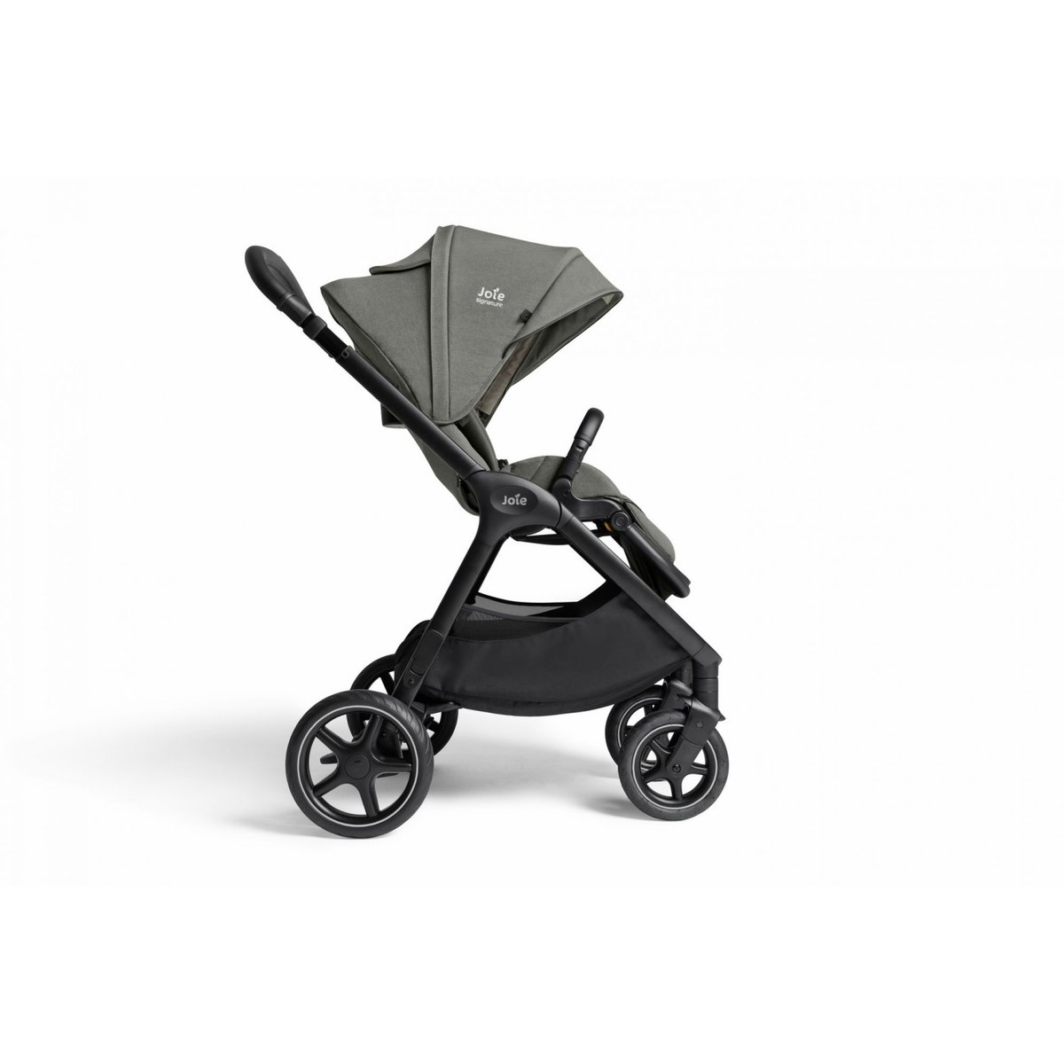 Poussette duo Finiti Signature Evergreen + siège auto Sprint Evergreen couleur unique, JOIE