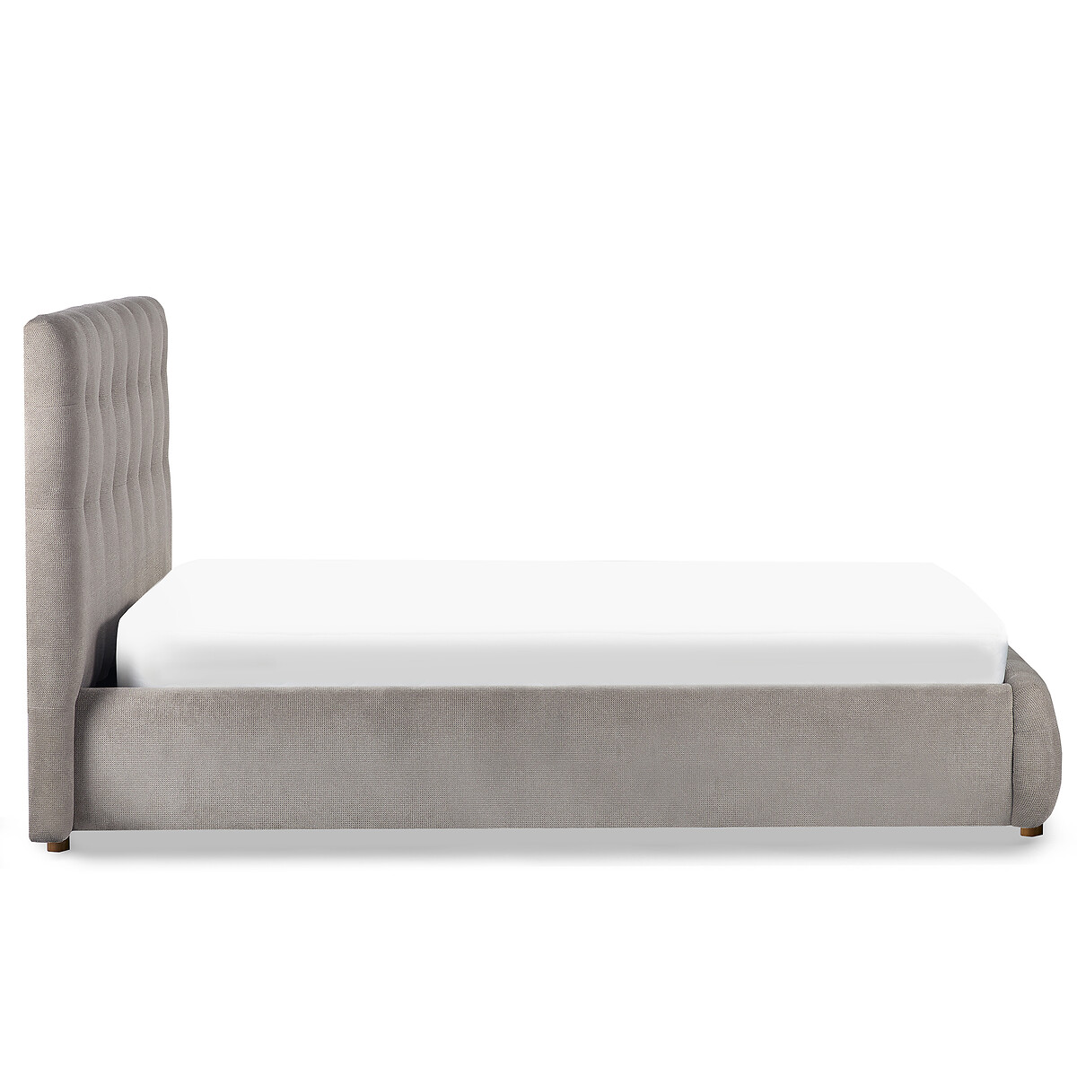 Celeste Buttoned Bed light taupe, SO'HOME