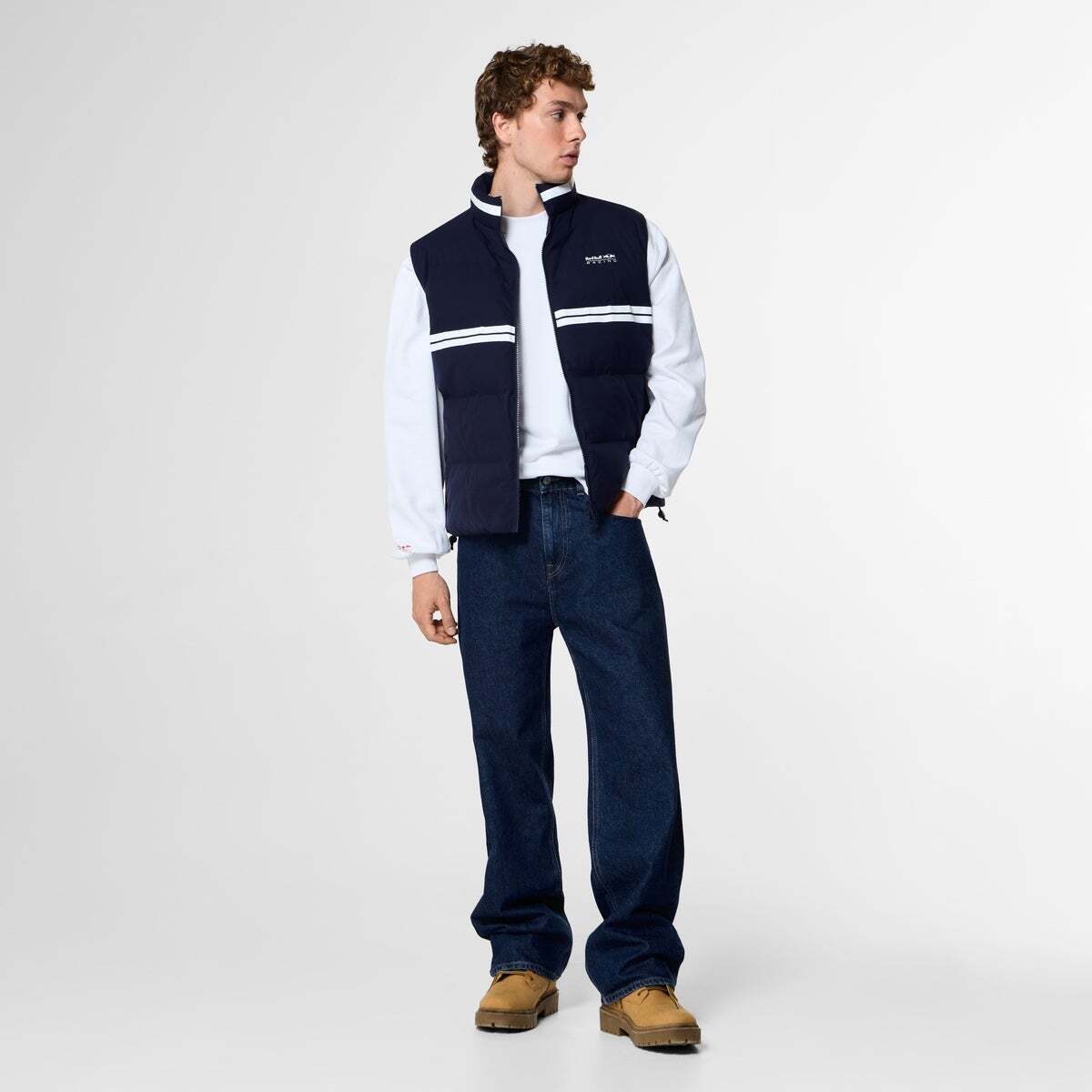 Red Bull Racing Gilet Matelassé À Col Montant marine, PEPE JEANS