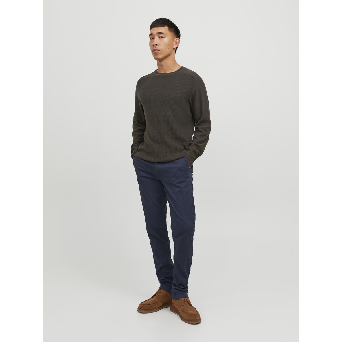 Pantalon Chino navy blazer, JACK & JONES