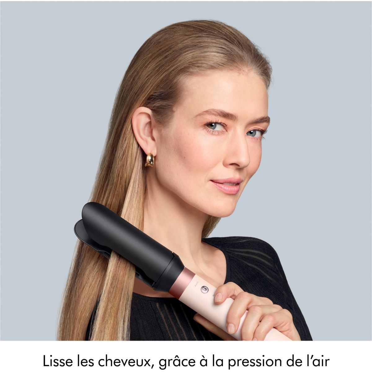 Fer multistyle Airwrap Co-anda 2x cheveux raides à ondulés Céramique Abricot couleur unique, DYSON