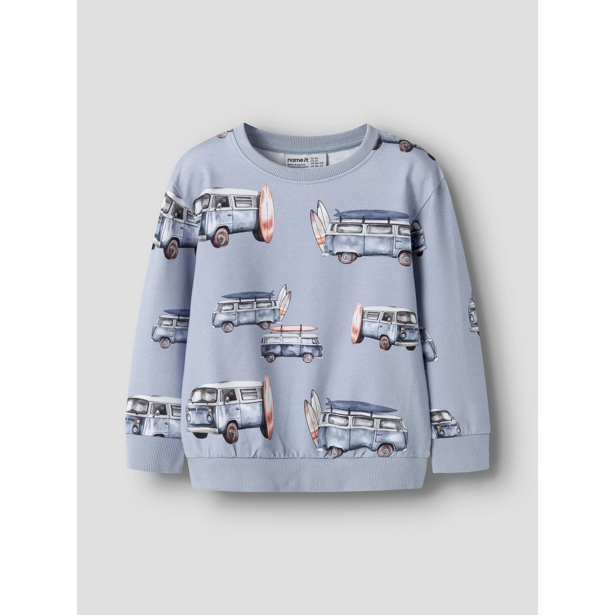 Sweat-Shirt blue fog, NAME IT