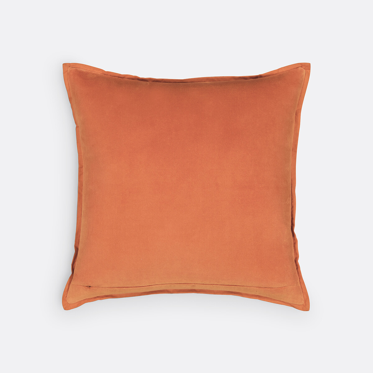 Funda de cojín de terciopelo liso, Alette naranja, LA REDOUTE INTERIEURS