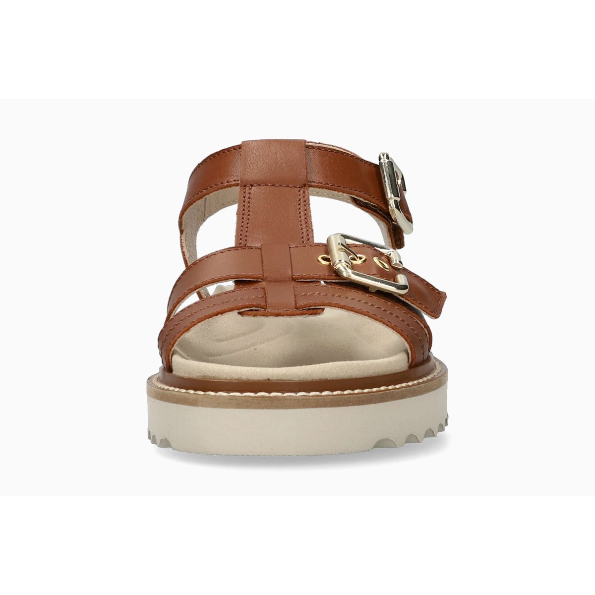 Sandales en cuir VALNY rouge chili 5147, MEPHISTO