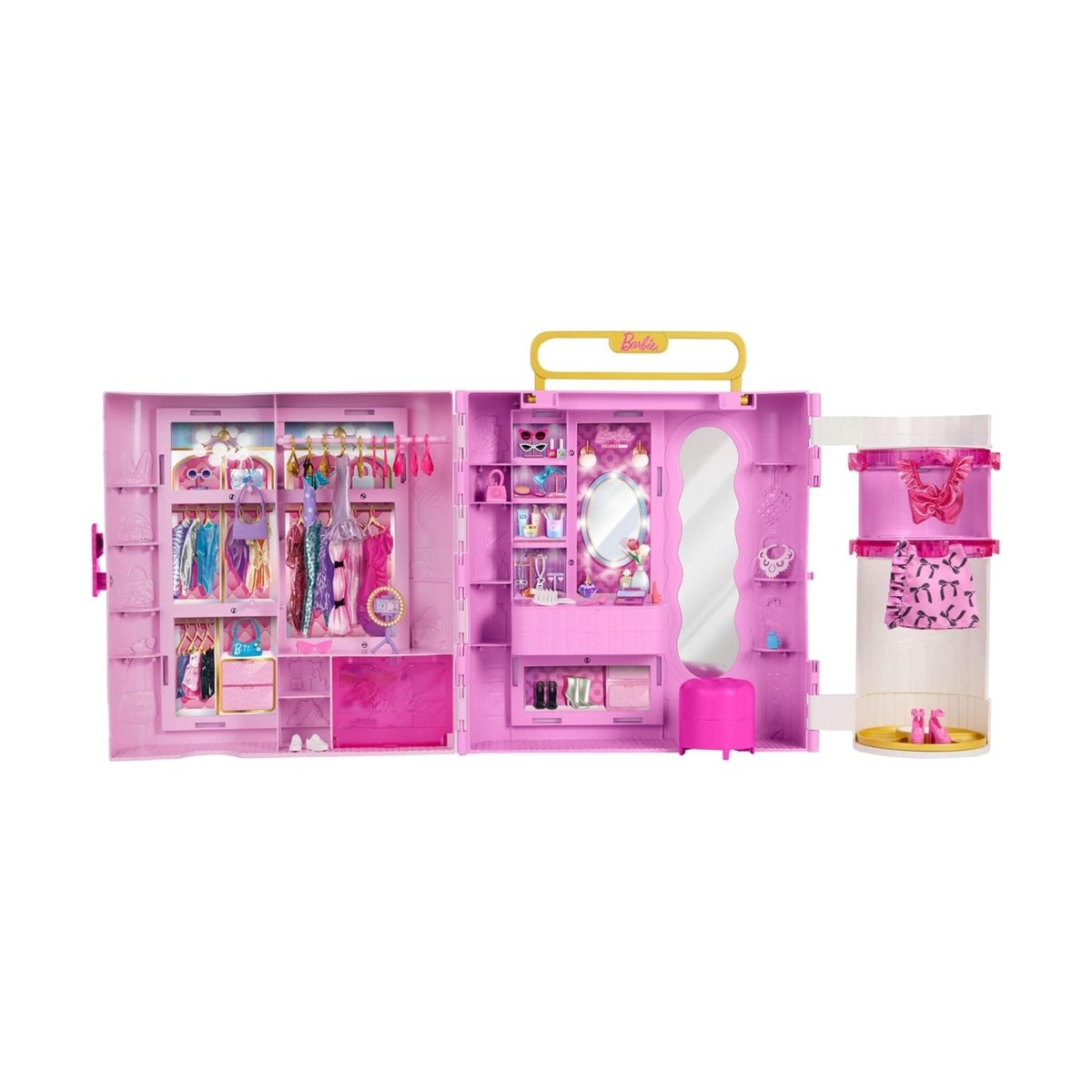 Armoire Deluxe Style rose, MATTEL