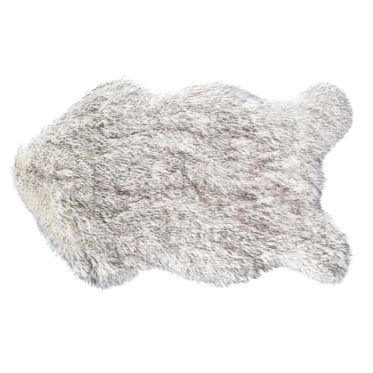 Tapis effet peau de mouton 60X90cm gris moyen, FEERIC LIGHTS & CHRISTMAS