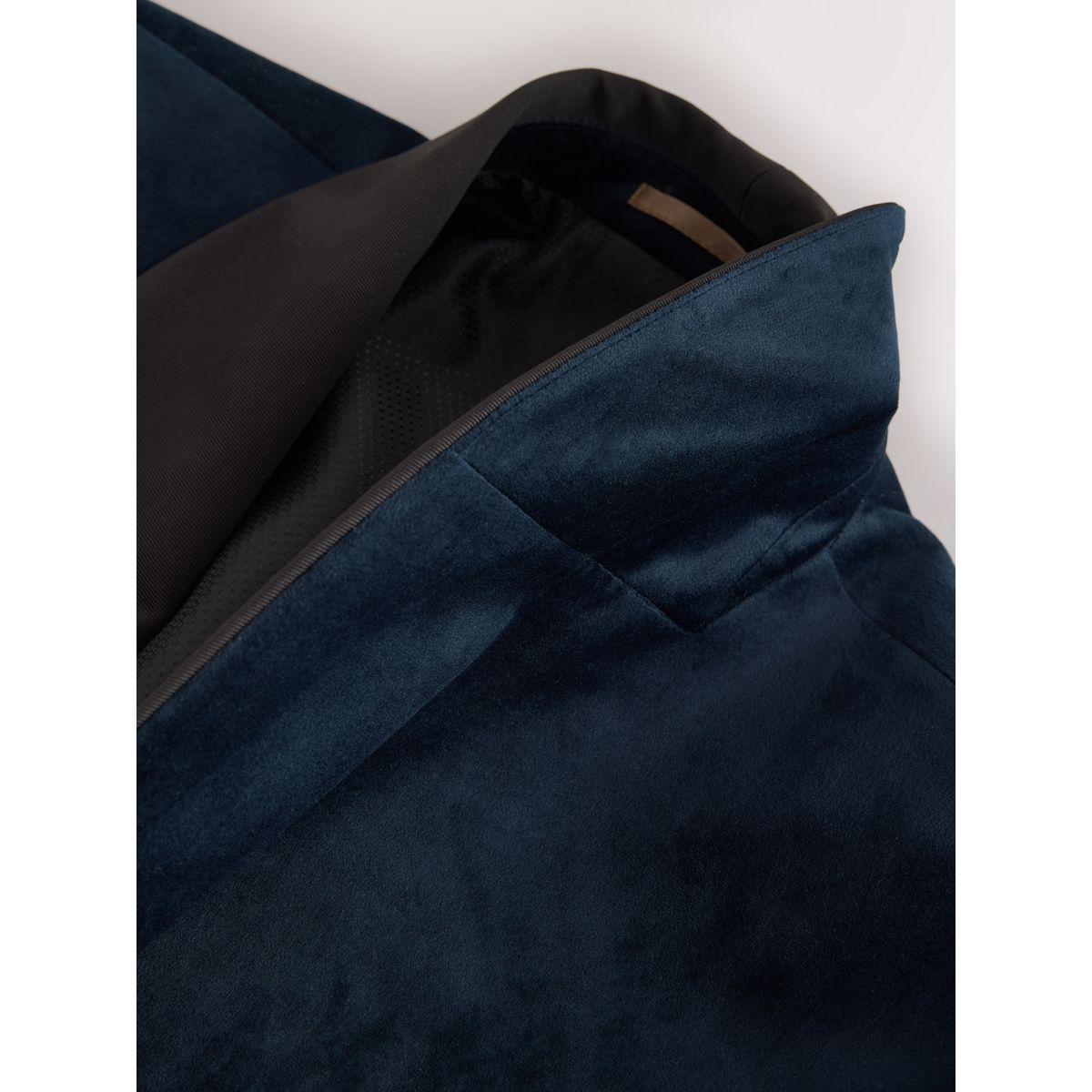 Blazer en velours bleu marine, NEXT