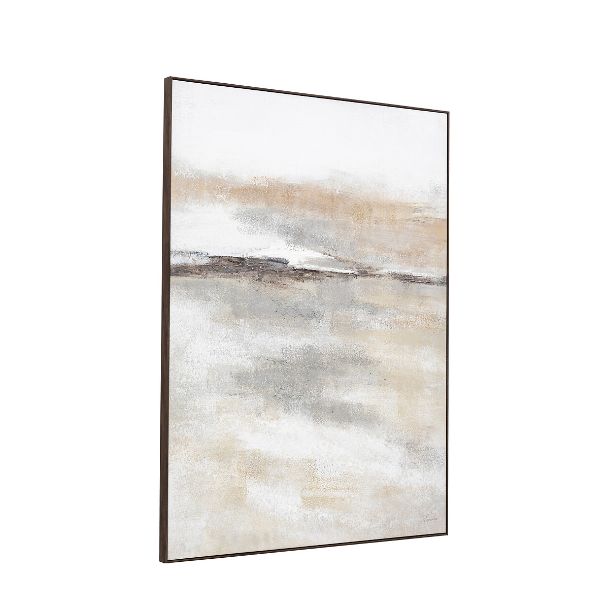 90x120cm Drift Framed Canvas natural, ÉDITÉ