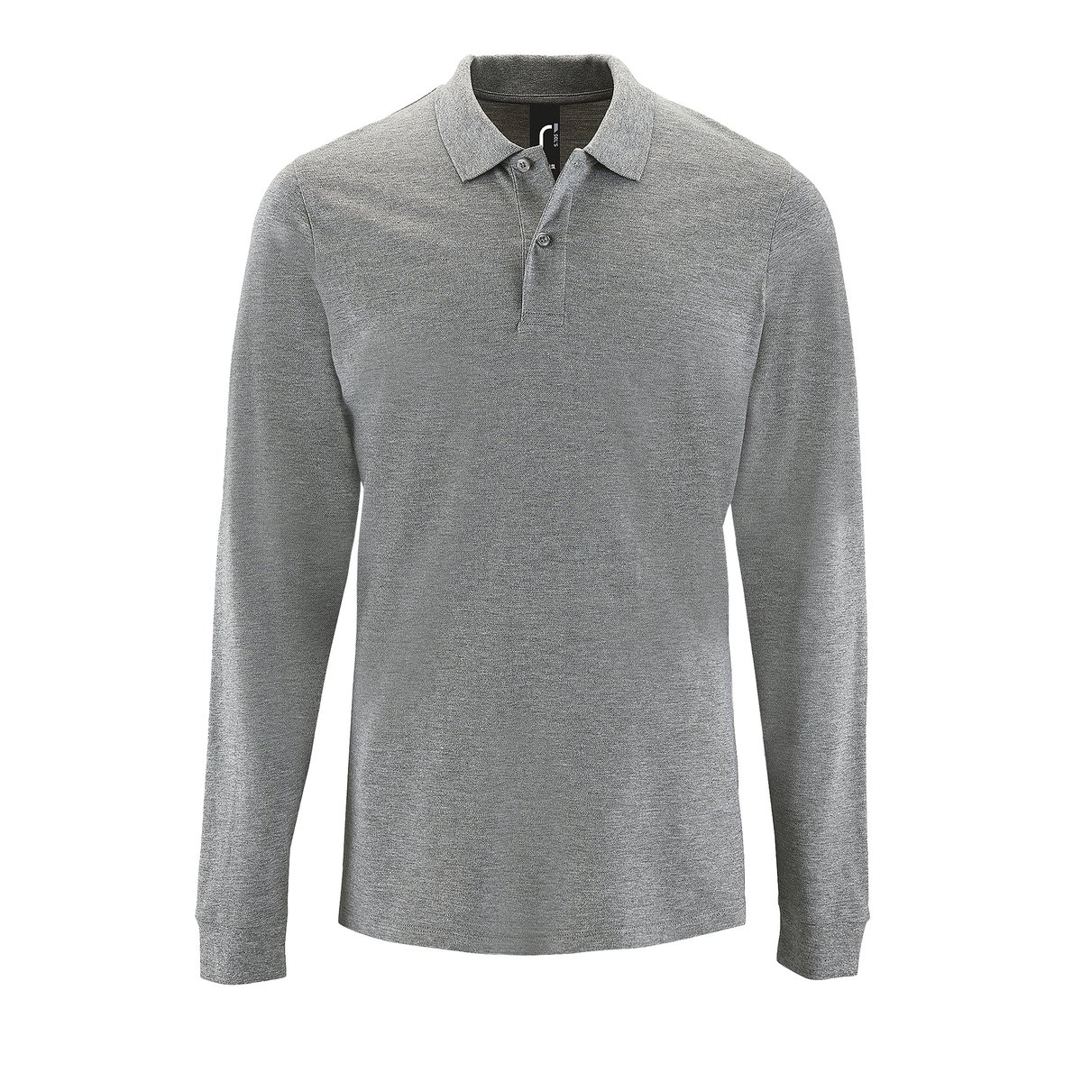 Polo manches longues PERFECT bleu marine, SOLS