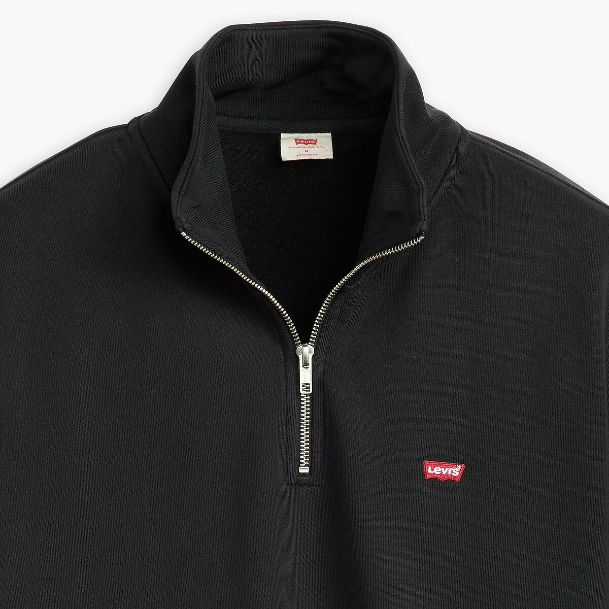 Sweat demi-zippé noir, LEVI'S