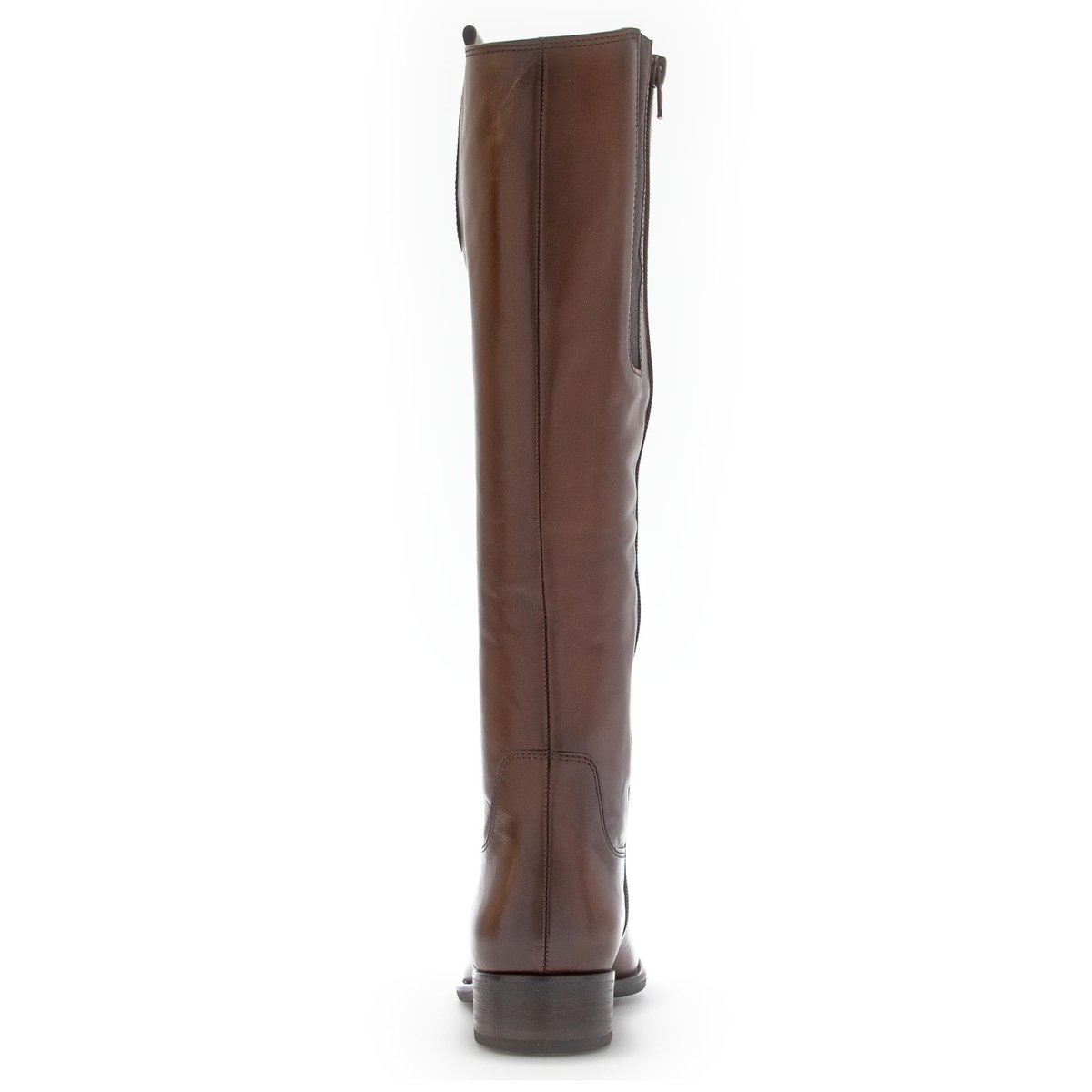 Bottes en cuir à talon décroché marron, GABOR