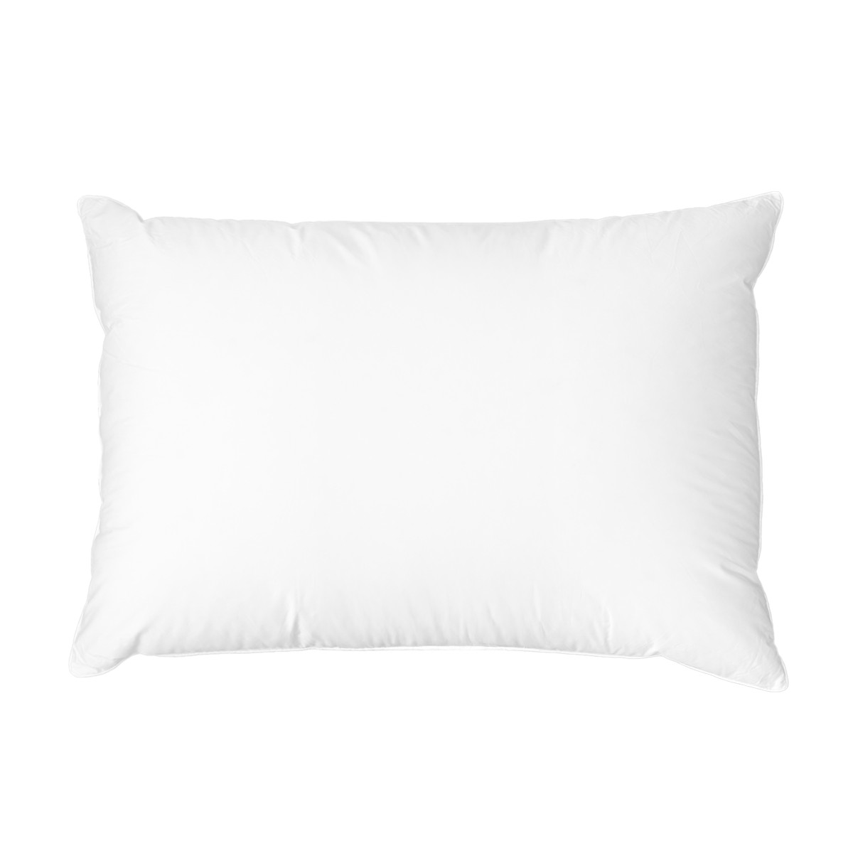 Oreiller naturel moelleux 40% duvet canard neuf SONATE couleur unique, SENSEI MAISON