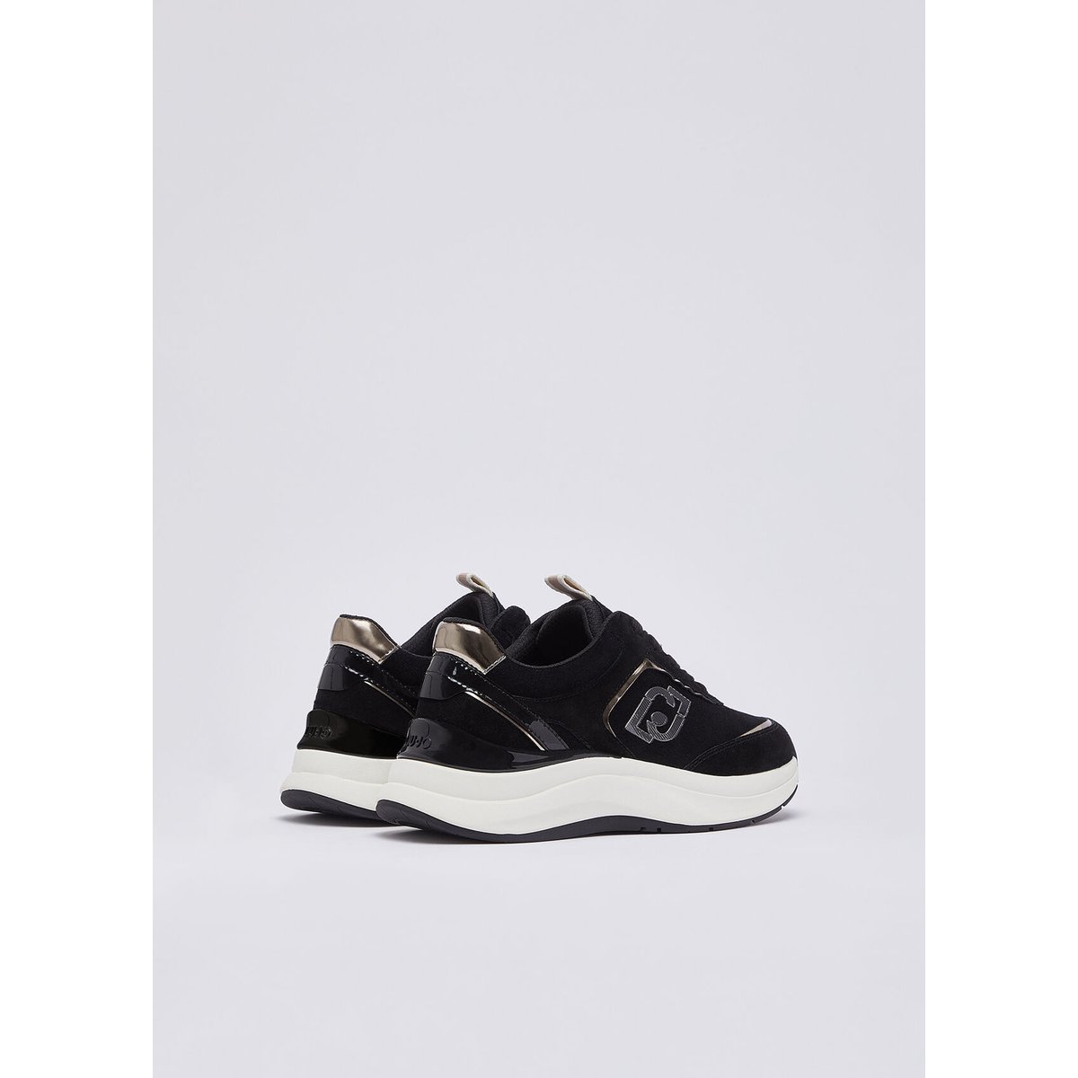 Baskets en daim noir, LIU JO