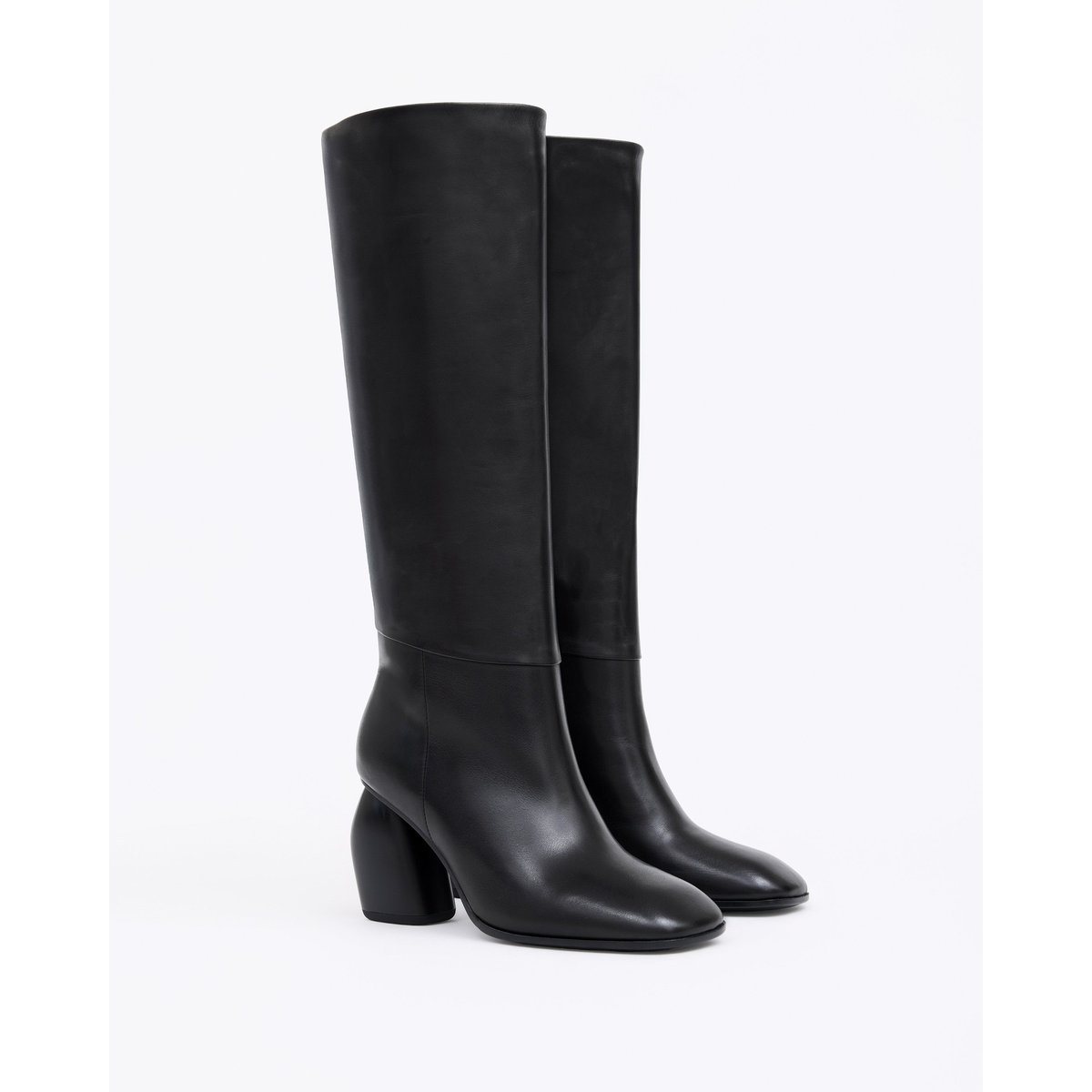 Bottes à talon large GALIA HIGH noir, MI MAI