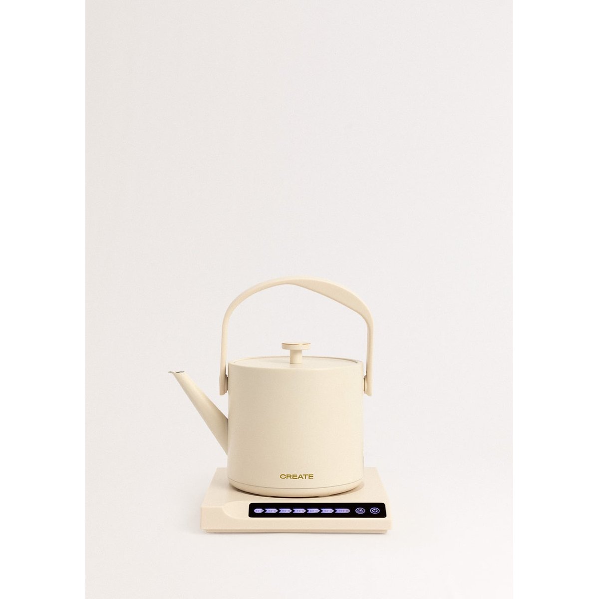Bouilloire électrique 0,5 L HATTORI blanc cassé, CREATE