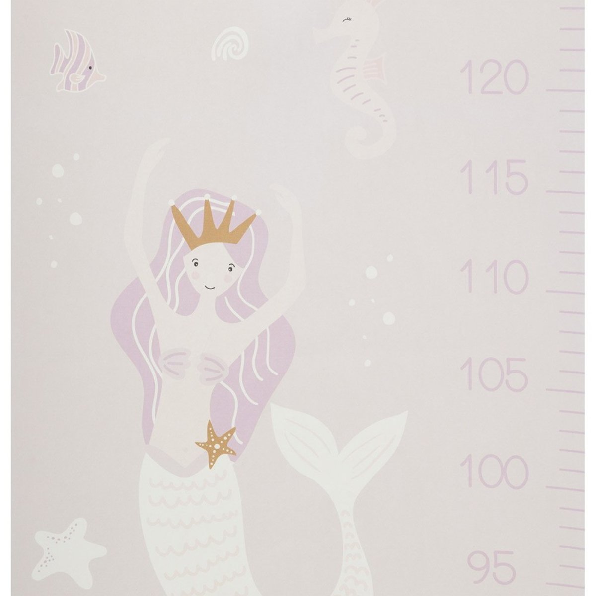 Toise kakemono Sirène H120 violet, ATMOSPHERA