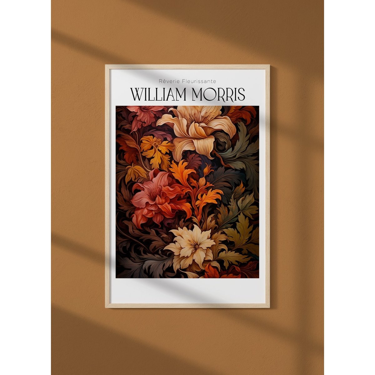 Affiche William Morris n°10 blanc, L'AFFICHERIE