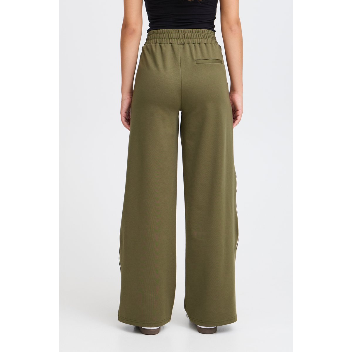 Pantalon large à taille haute kalamata, ICHI
