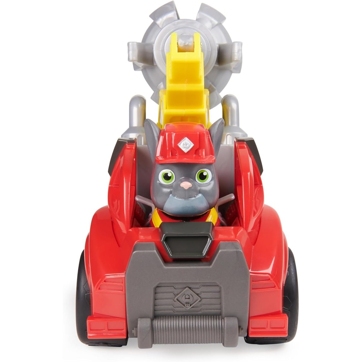 Rubble & Crew - Véhicule de construction de grue avec figurine Charger multicolore, SPIN MASTER
