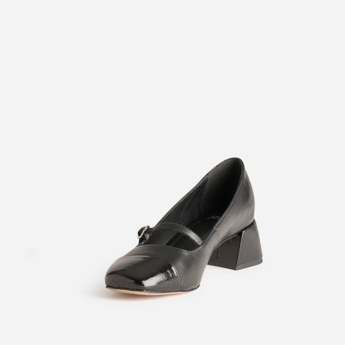 Escarpin en cuir ANYA noir, ERAM