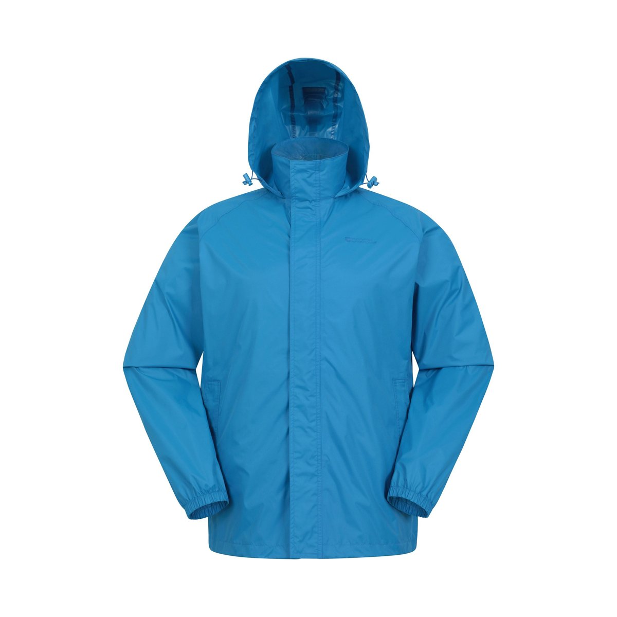 Veste imperméable à capuche PAKKA bleu vif, MOUNTAIN WAREHOUSE