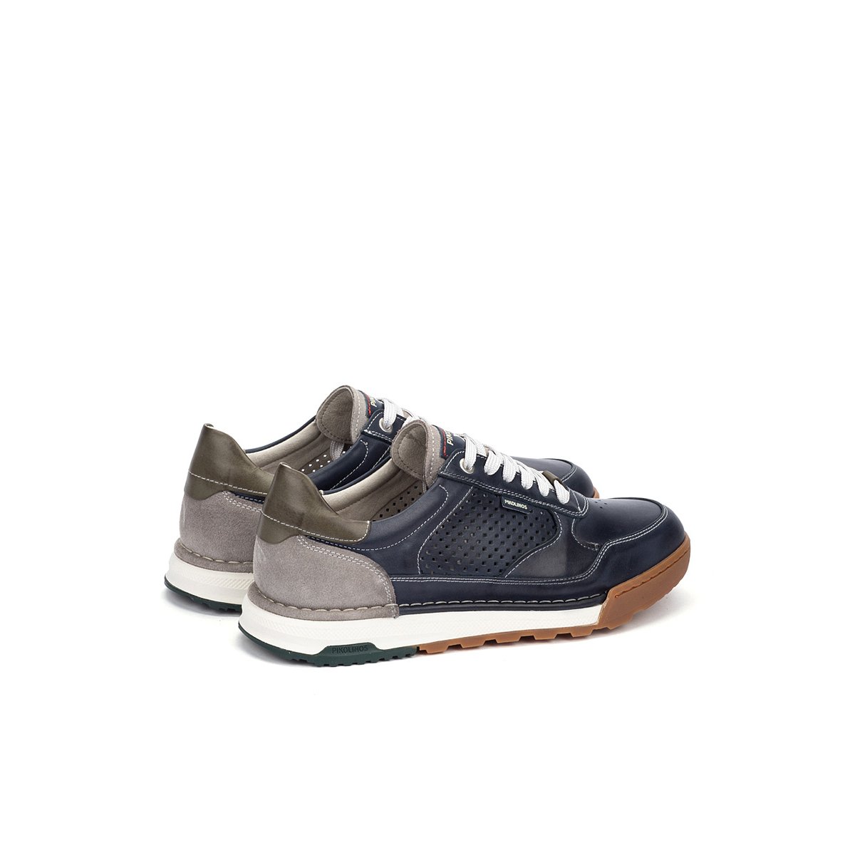 Baskets cuir Teide blue, PIKOLINOS