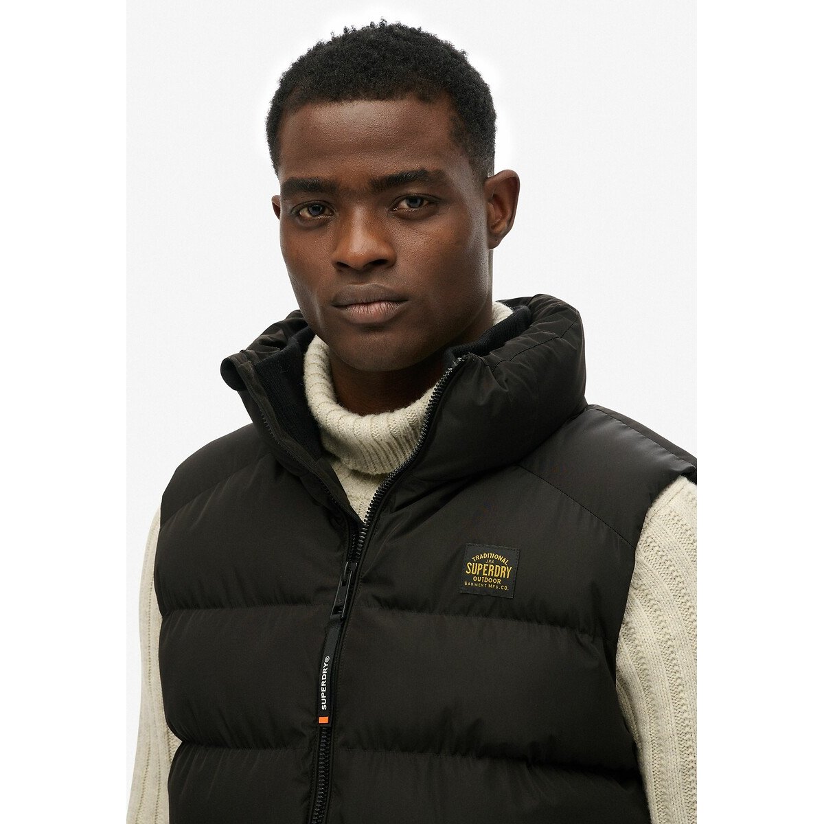 Sports Padded Gilet black, SUPERDRY