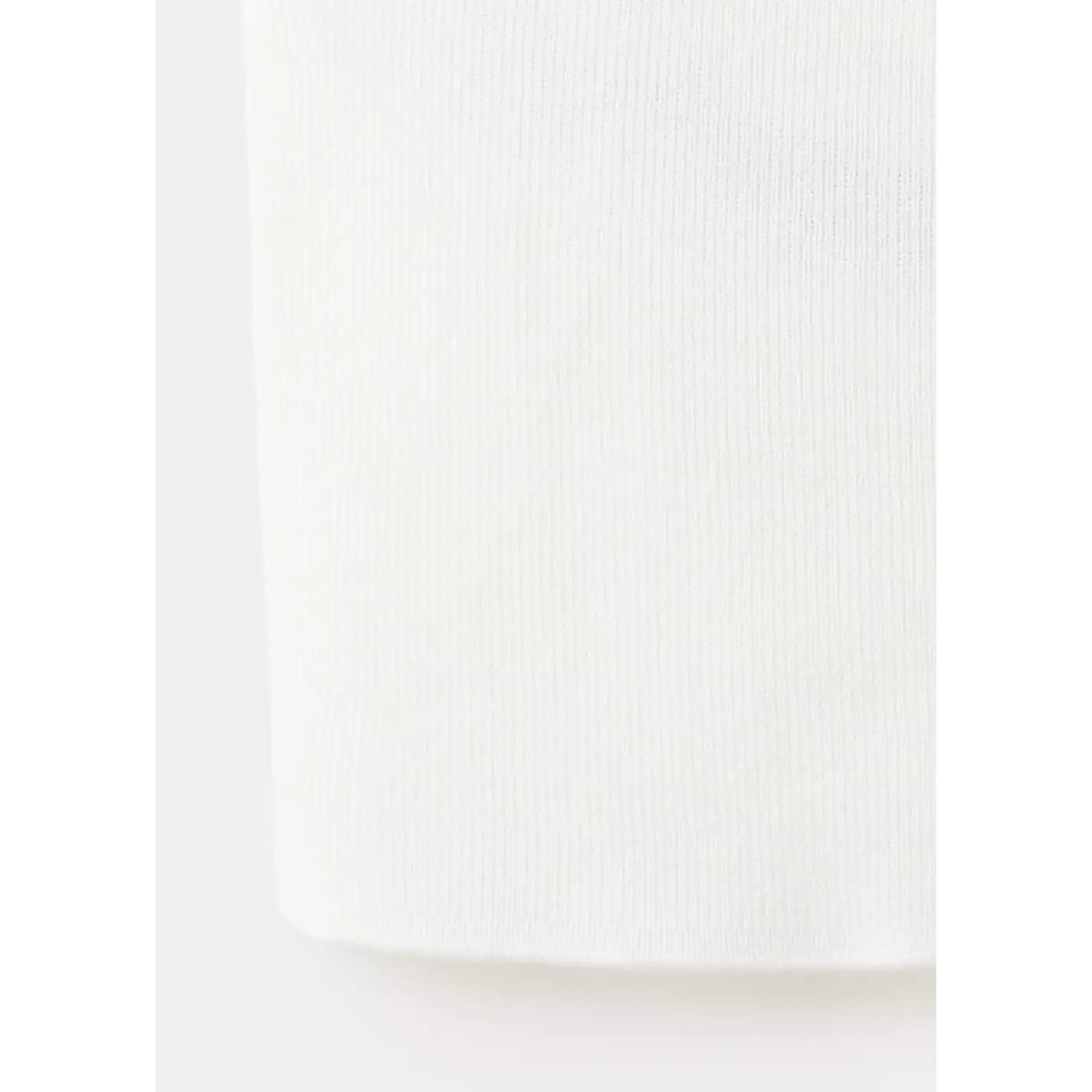 Top en maille fine avec col bateau écru, MANGO
