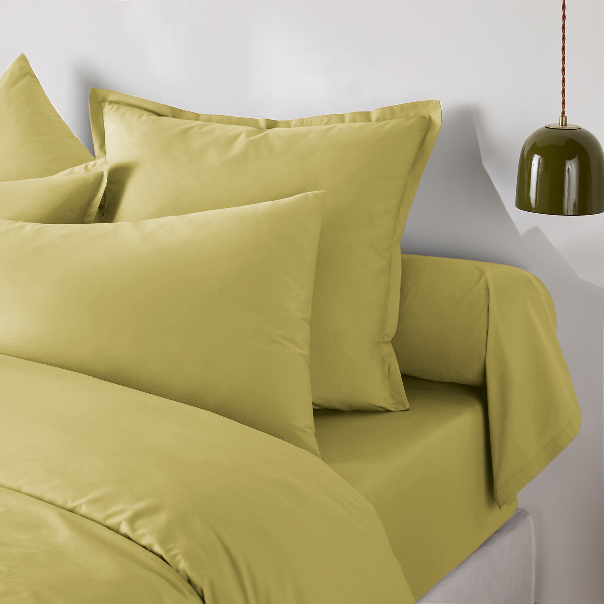 Taie de traversin en percale de coton, 80 fils, Scenario macha, LA REDOUTE INTERIEURS