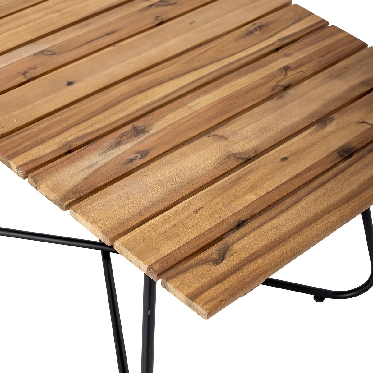 Table basse en bois carré Hampton bois clair, BLOOMINGVILLE