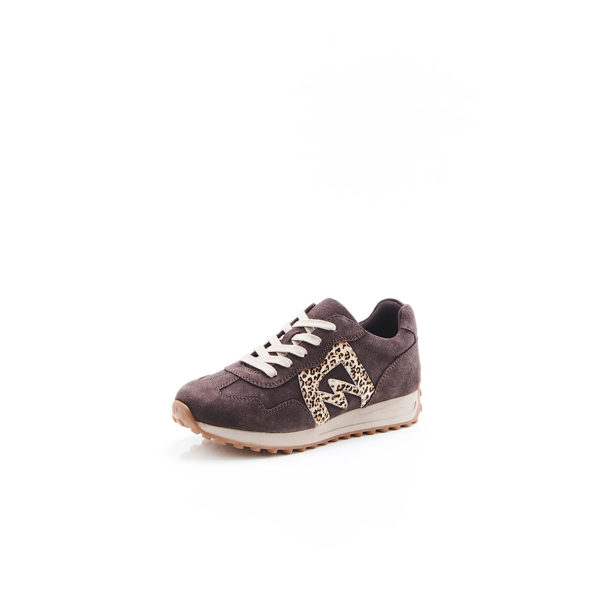 Baskets Amortyl semelle fantaisie marron, DAMART